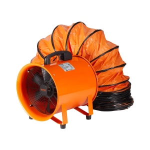 Ventilator industrial VEVOR BT-SHT10A-US10 255W 2922 m3h portabil