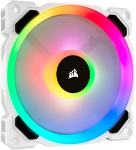 Ventilator PC Corsair LL120 RGB, 120mm, LED RGB, Alb