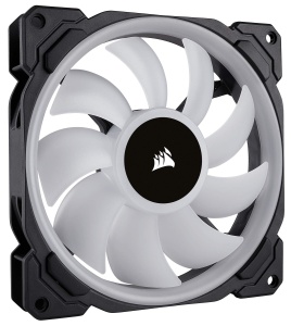Ventilator PC Corsair LL140 RGB LED PWM, 140mm, Negru, 2 bucati - Img 4