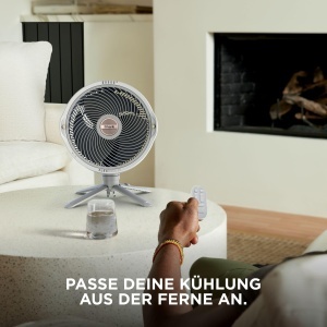 Ventilator portabil Shark FlexBreeze Pro Mist, 20 m, cu functie de pulverizare, culoare Dove - Img 10