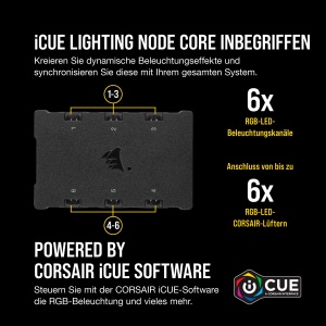 Ventilator RGB Corsair iCUE QL140, 140 mm, 68 LED-uri, Alb - Img 6