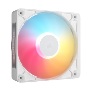 Ventilator RGB PWM CORSAIR iCUE LINK RX120 II, 120 mm, Alb