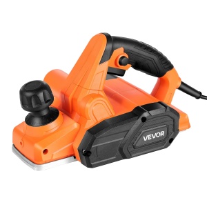 Vevor Elektrohobel 82 mm 650 W Ajustare adancime 2 lame pentru prelucrare lemn