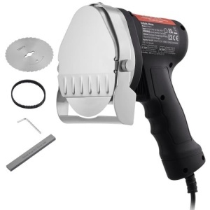 VEVOR KS-100E-1 Cutit Electric Kebab 80W 2 Lame Reglare Grosime