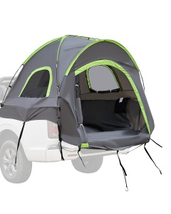 VEVOR Unisex - Cort pickup pentru camioane pentru adulti, gri, 255 x 180 x 165 cm - Img 1