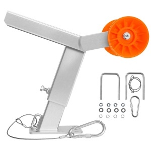 Vevor Windenhalterung 1903 Reglabila Otel Zincat 3 mm Role PVC 13 cm