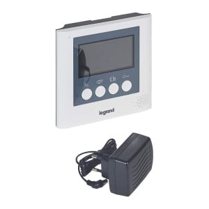 Video Interfon Legrand 4,3 Zoll, Alb, Extensibil pentru 2 Familii - Img 3