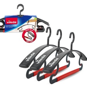 Vileda Set 3 Umerase 3in1 Gri Anti-Alunecare 360deg Rotativ