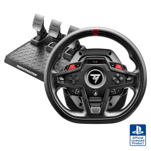 Volan de curse Thrustmaster T248 Force Feedback, 3,1 Nm, cu pedale T3PM