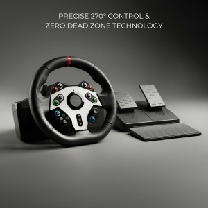 Volan pentru gaming Mars Gaming MWH-RSXTWO, 270, 13 butoane, negru - Img 2