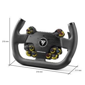 Volan Thrustmaster EVO Racing 31U Leather, 31 cm, cu 25 butoane, compatibil PS5, PS4, Xbox, PC - Img 7