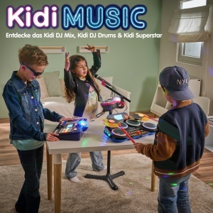 VTech Kidi DJ Drums Set Tobite Electronice cu Lumini si Bluetooth pentru Copii 6-12 Ani - Img 7