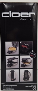 Waffle Maker Cloer 1699, 15.5 cm, 930 W, Inox - Img 9