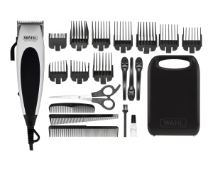 Wahl Home Pro Aparat de tuns par cu fir, Aparat de tuns pentru barbati, Tunsoare acasa, Set de tuns pentru barbati, Set de ingrijire pentru barbati, Taiere alimentata de la retea, Lame de taiere de precizie