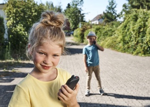 Walkie Talkie pentru copii VTech KidiTalkie, 200m, 4 functii, 2 unitati - Img 2