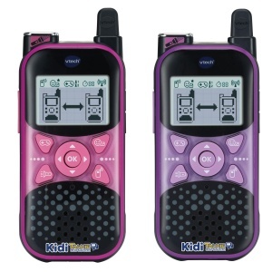 Walkie-Talkie pentru copii Vtech KidiTalkie Explorer, roz, cu lanterna