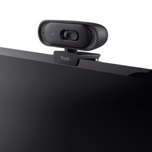 Webcam 2K QHD Trust Ovala cu Microfon, Negru, Filtu de Protectie - Img 9