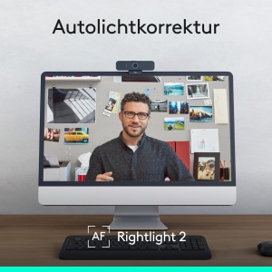 Webcam Logitech C925e, HD 1080p, Autofocus, Negru - Img 5