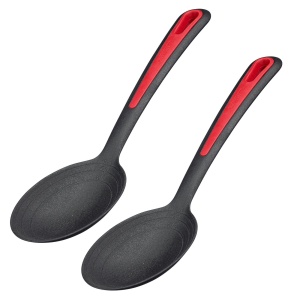 Westmark 2 Salata si lingura de servire adancitura lingura mare scara interna 20 40 60 ml plastic galant negrurosu 296422E3