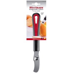 Westmark 29342270 Orange Peeler Gallant cu incrustatii colorate, plastic, rosu/negru, 19 x 2,7 x 2 cm - Img 8
