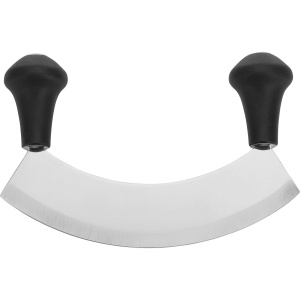 Westmark Cutit de cantarire/taietor de ierburi si pizza, cu 1 lama, lungime: 17 cm, otel inoxidabil/plastic, argintiu/negru, 12932270, 17 x 12,6 x 3,8 cm - Img 2