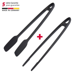 Westmark Penseta de prajitservire si cleste pentru gratar set de 2 bucati plastic lungime 29 si 33 cm negru 286922E7 - Img 2
