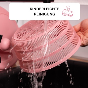 Westmark Salatschleuder Fortuna 5 Litri TransparentRoz BPA-Free - Img 6