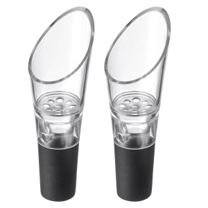 Westmark Simo Set 2 Decantoare Vin cu Ventilatie Material Plastic si Otel Inoxidabil - Img 1