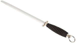 Wetzstahl ZWILLING 30 cm, Verchromat, Maner din Plastic, Negru - Img 2