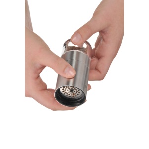 WMF Gourmet Spice Cutter 10,5 cm, Taietor de ardei iute cu unitate de taiere, Rasnita de chili, Otel inoxidabil Cromargan, Taietor pentru ierburi uscate, Condimente - Img 4