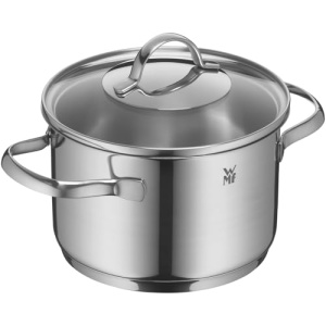 WMF Provence Plus Set de oale cu inductie 5 bucati, Set de oale de gatit cu capac de sticla, Cromargan din otel inoxidabil lustruit, Set de oale neacoperite - Img 6