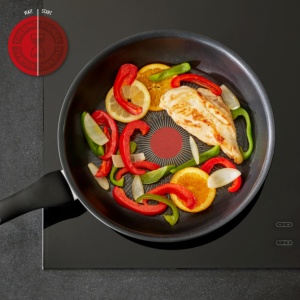 Wok Antiaderent Lagostina Intensive Pro, 28 cm, cu Acoperire Titan, Kratzfest - Img 6