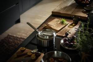 Wok din otel inoxidabil Fiskars Norden, 1,8 l, 28 cm, pentru toate tipurile de plite - Img 5