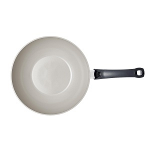 Wok Fissler Ceratal 30 cm 52 L Antiaderent Inductie Gri - Img 6