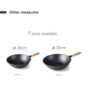 Wok LACOR 66128, 28 cm, cu antiaderenta, PFOA-free, ergonomic - Img 5