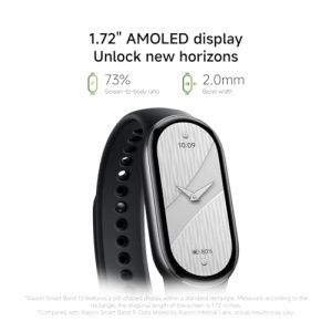 Xiaomi Smart Band 10 Fitness Tracker AMOLED Negru 21 Zile Autonomie - Img 3