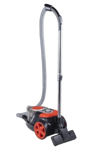 Zelmer ZVC021P Krzys, Aspirator fara sac, plastic de inalta calitate, negru-rosu, 800 W, 2 litri - Img 2