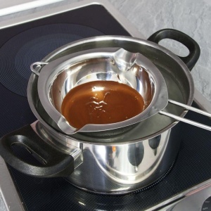 Zenker 43419 Vas pentru topire ciocolata 225 ml Inox Argintiu - Img 2