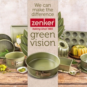 Zenker Springform Green Vision O 26 cm Antiaderenta Vegan Culoare Verde - Img 6