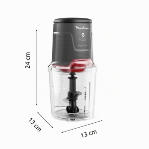 Zerkleinerer electric Moulinex Easy Press, 600 W, 500 ml, gri - Img 7
