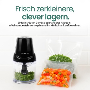 Zerkleinerer EMERIO 500ml, 400W, 4 lame din otel inoxidabil - Img 6