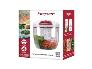 Zgura manuala Beper C107UTT002, 1000 ml, otel inoxidabilABS, albrosu - Img 8