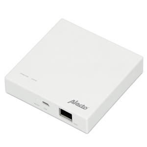 Zigbee Gateway Alecto SMART-BRIDGE10 - Conectare 30 Dispozitive - Alb