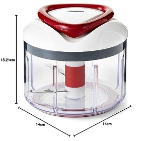 Zyliss Easy Pull Universalhacker Manual 750ml Lame Swiss Design - Img 13