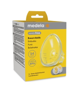 Accesorii Medela pentru Pompa de San, 2 Brusthauben, Fara BPA, Compatibile cu Pompa Freestyle - Img 3