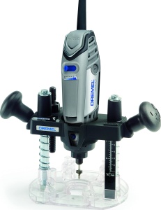 Accesoriu freza Dremel 335-01, compact, pentru lemn, negru - Img 2