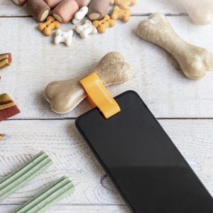 Accesoriu pentru selfie-uri cu animale InnovaGoods, universal, antiderapant, portocaliurosu - Img 6
