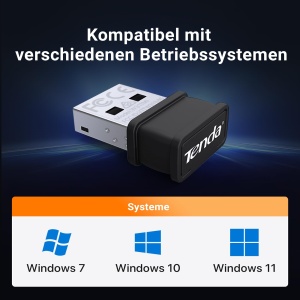 Adaptoare WiFi Tenda W311MI, AX300, 286Mbps, Nano - Img 7