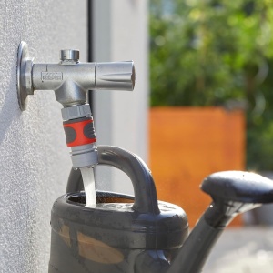 Adaptor Gardena Bead Jet: Aerator pentru apa fara stropire la robinet, care poate fi atasat la conectorul robinetului Gardena, pentru jet de apa delicat, permeat in aer, inclus (2905-26) - Img 3