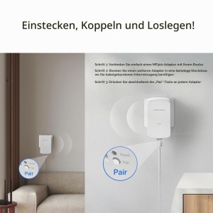 Adaptor Powerline Mercusys MP300, 600 Mbits, Gigabit-Port, Plug Play - Img 6